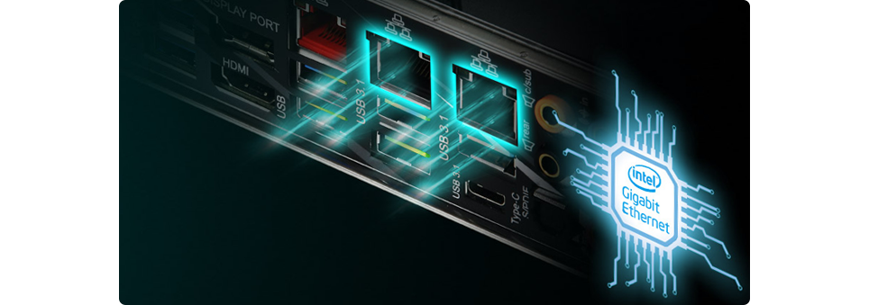 dual Intel LAN